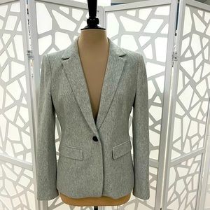 Loft Gray Herringbone Blazer-New without tags